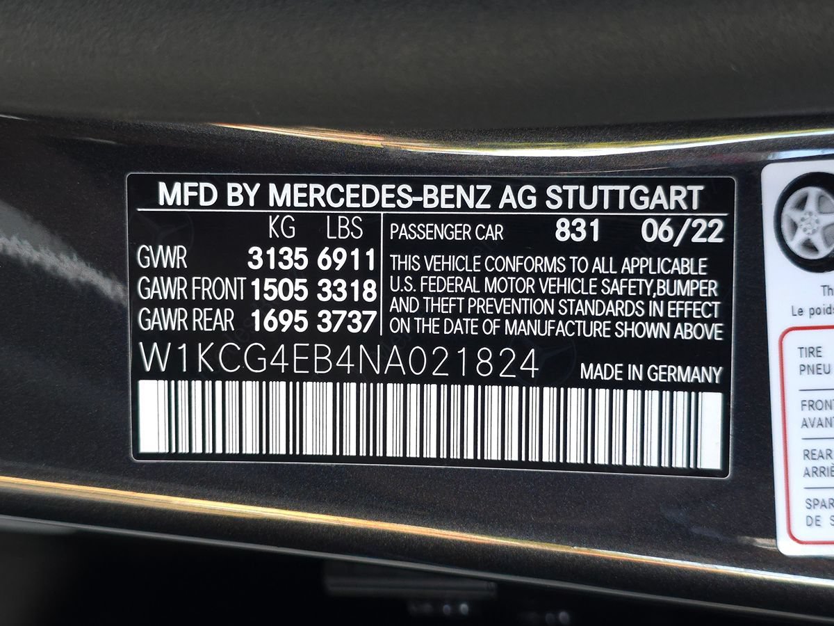 Used 2022 Mercedes-Benz EQS 580 4MATIC Sedan w/ Exclusive Trim Package image 77