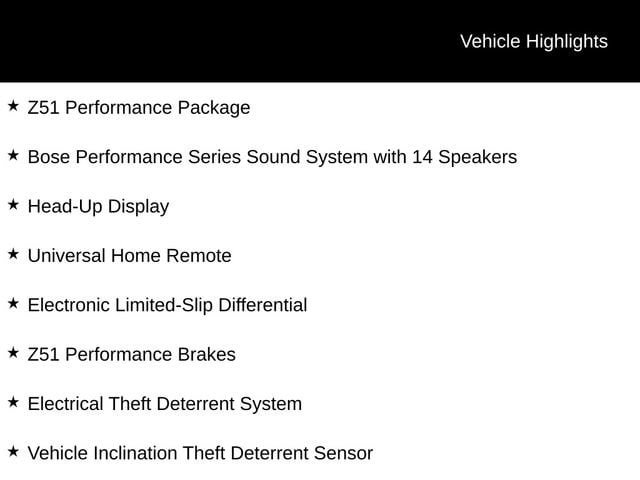 Certified 2026 Chevrolet Corvette Stingray Preferred Cpe w/ Z51 Performance Package RWD image 7