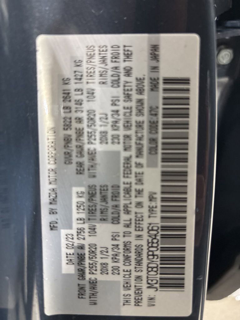 Certified 2023 MAZDA CX-9 Carbon Edition image 36