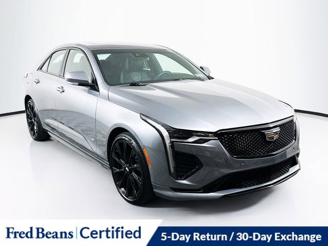 Used 2021 Cadillac CT4 V w/ Climate Package AWD/4WD image 1