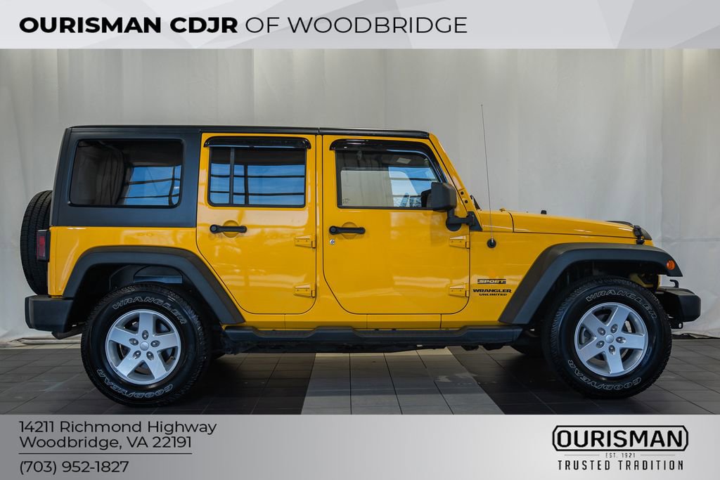 Used 2015 Jeep Wrangler Unlimited Sport w/ Quick Order Package 24S image 3