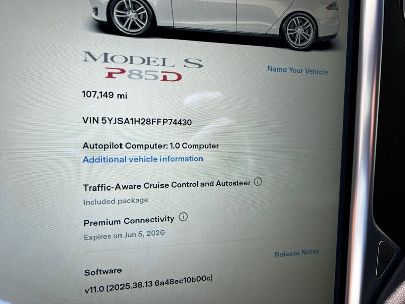 Used 2015 Tesla Model S P85D AWD/4WD image 30