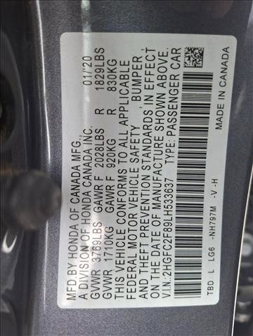 Used 2020 Honda Civic Sport image 21