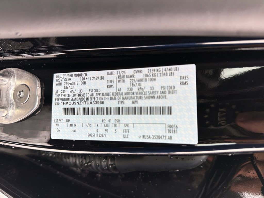 New 2026 Ford Escape ST-Line Select w/ Tech Pack #2 image 30