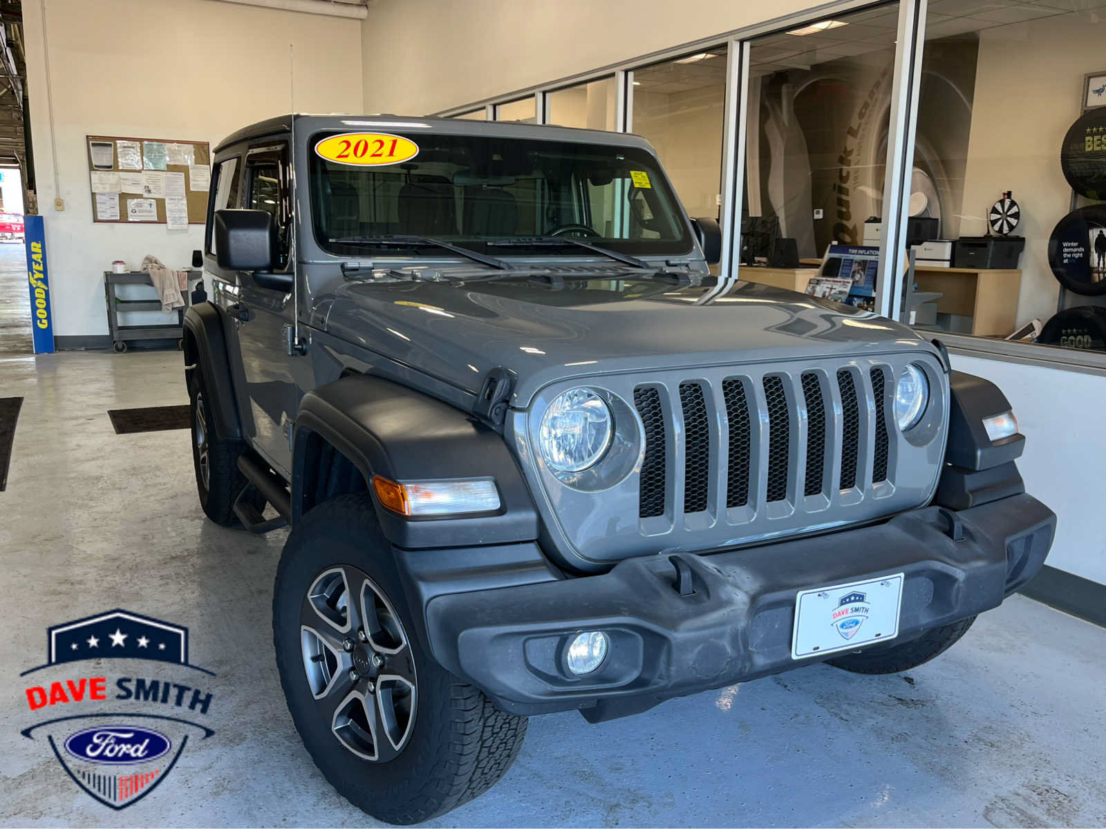 Used 2021 Jeep Wrangler Sport AWD/4WD image 1