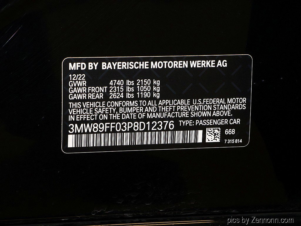 Certified 2023 BMW 330i xDrive Sedan w/ Driving Assistance Package image 37