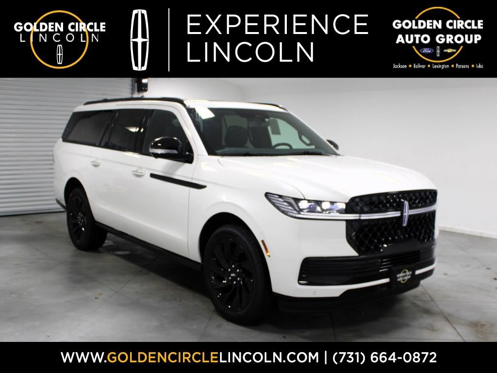 New 2025 Lincoln Navigator L Reserve w/ Jet Appearance Package AWD/4WD 360° Tour
