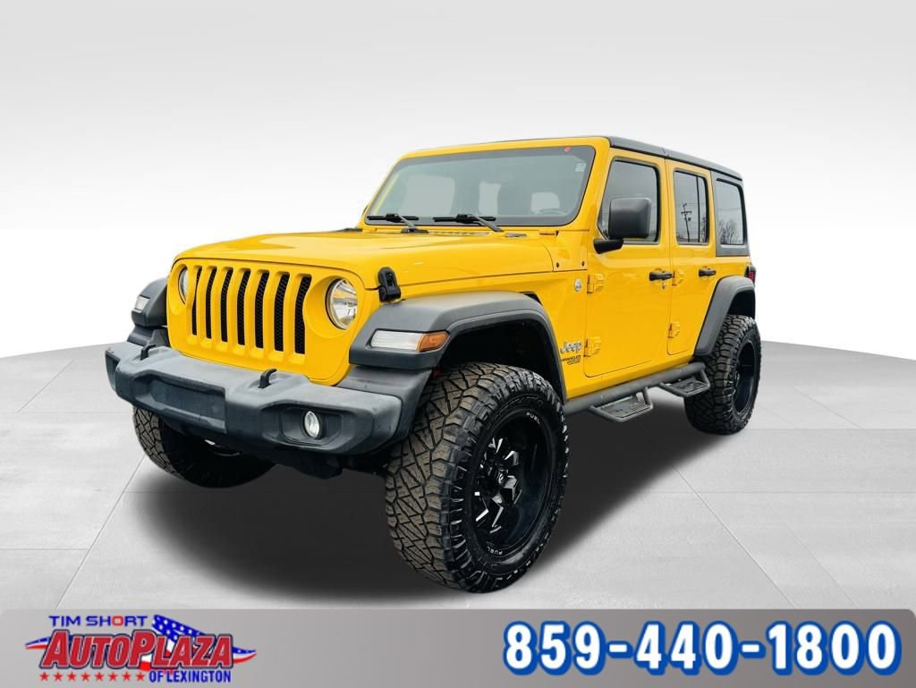 Used 2021 Jeep Wrangler Unlimited Sport image 1