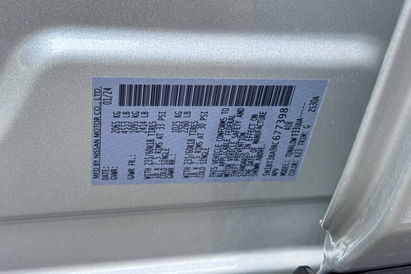 Certified 2024 Nissan Rogue SV image 35