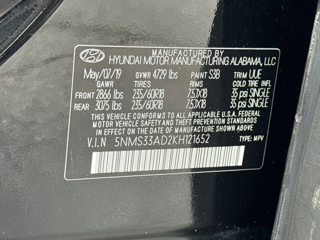 Used 2019 Hyundai Santa Fe SEL image 32