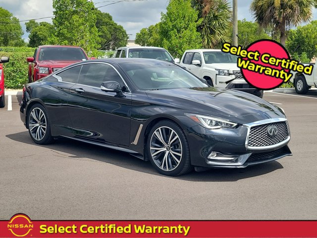Used 2022 INFINITI Q60 3.0t Luxe w/ Cargo Package RWD image 1