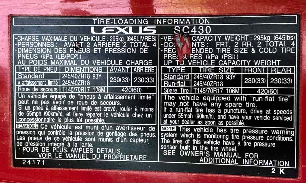 Used 2004 Lexus SC 430 Convertible image 21