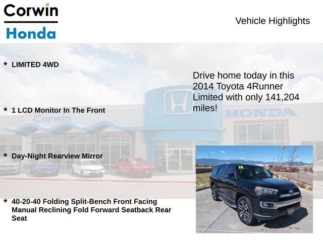 Used 2014 Toyota 4Runner Limited image 6