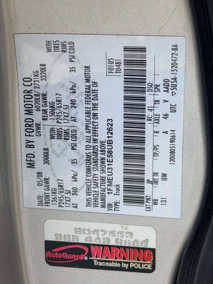 Used 2008 Ford Explorer Sport Trac XLT RWD image 15