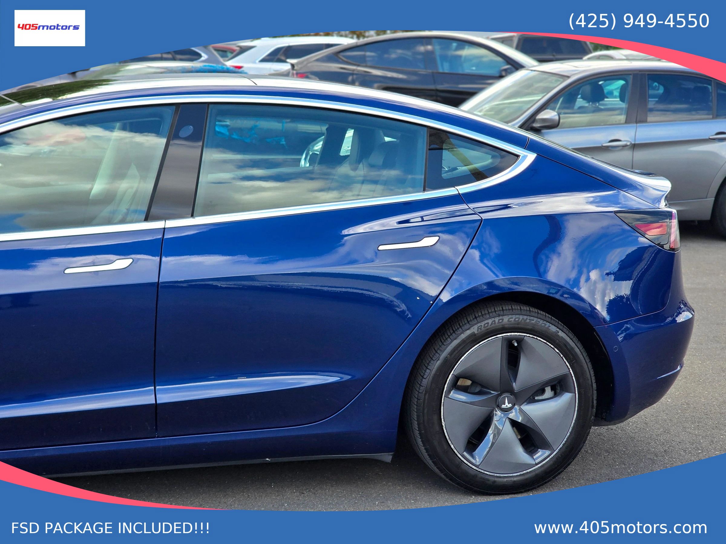 Used 2019 Tesla Model 3 Long Range AWD/4WD image 8