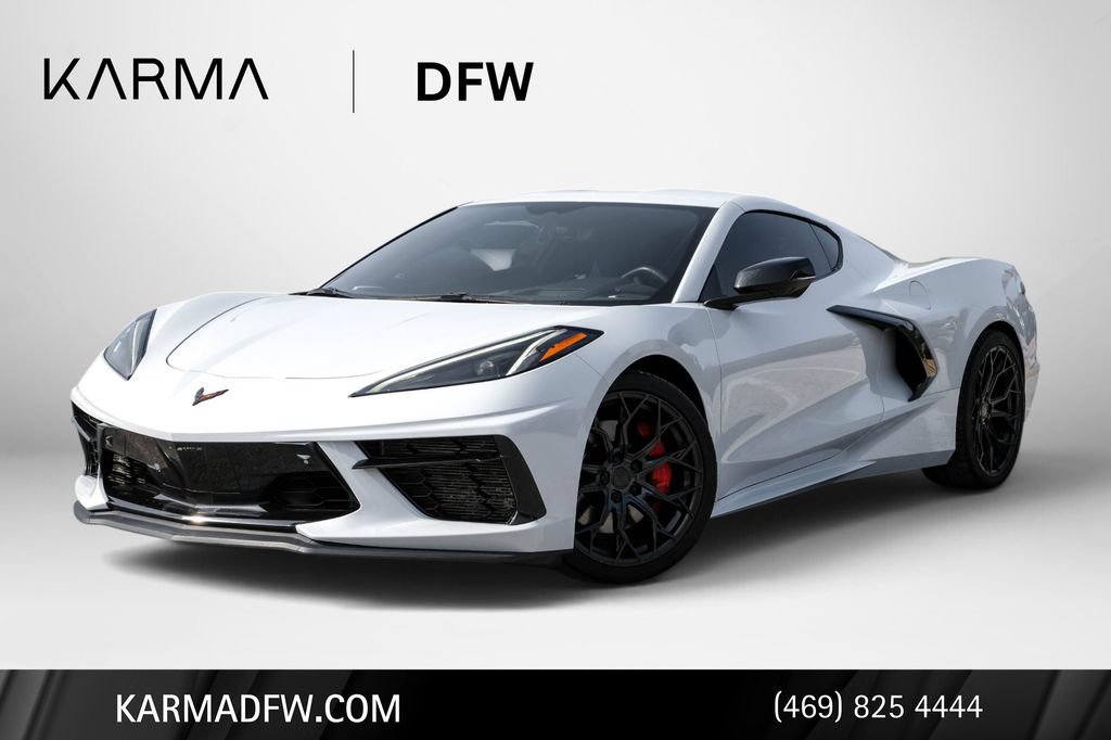 Used 2023 Chevrolet Corvette Stingray Preferred Cpe w/ Z51 Performance Package RWD image 1