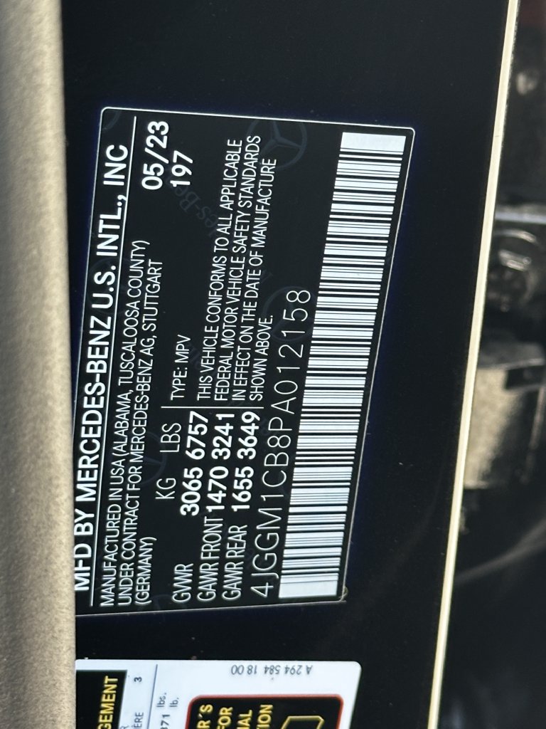 Certified 2023 Mercedes-Benz EQE 350+ 4MATIC SUV image 35