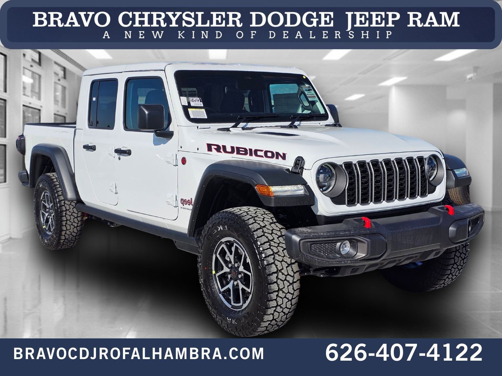 New 2026 Jeep Gladiator Rubicon w/ Steel Power Dome Hood Package image 1