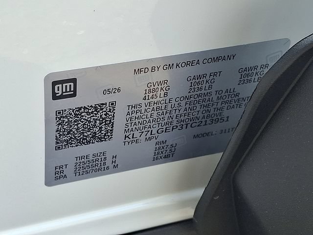 New 2026 Chevrolet Trax RS w/ Sunroof Package FWD image 11
