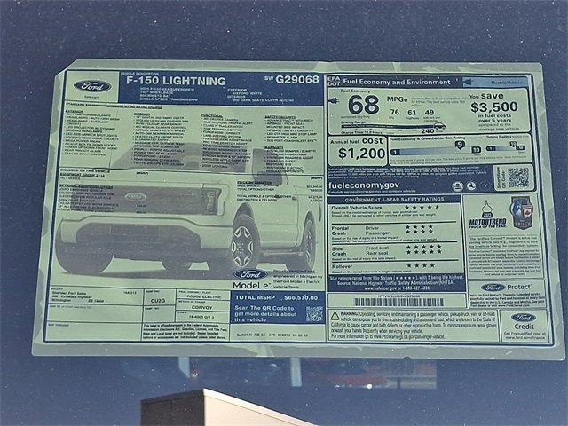 New 2025 Ford F150 Lightning XLT image 20