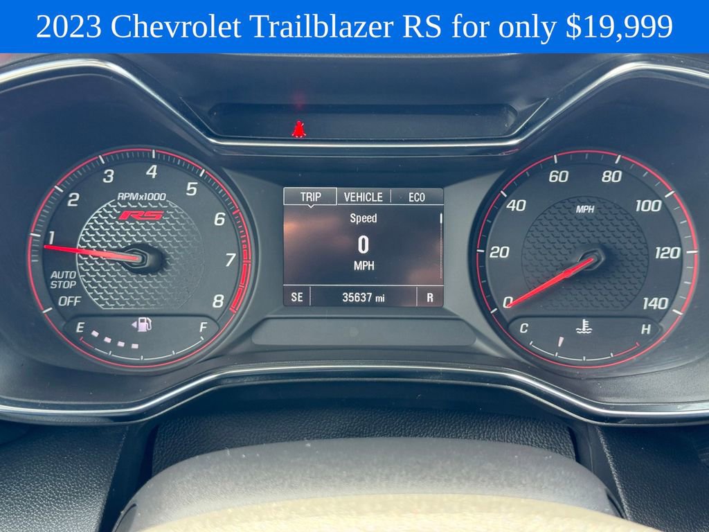 Used 2023 Chevrolet TrailBlazer RS w/ Convenience Package FWD image 23