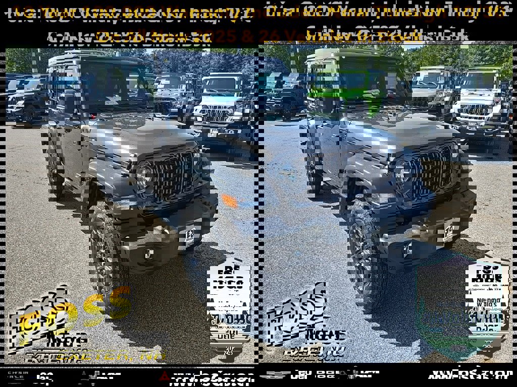 New 2025 Jeep Wrangler Sport S