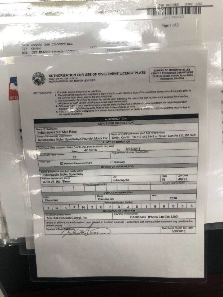 Used 2018 Chevrolet Camaro SS w/ Hot Wheels Edition image 46