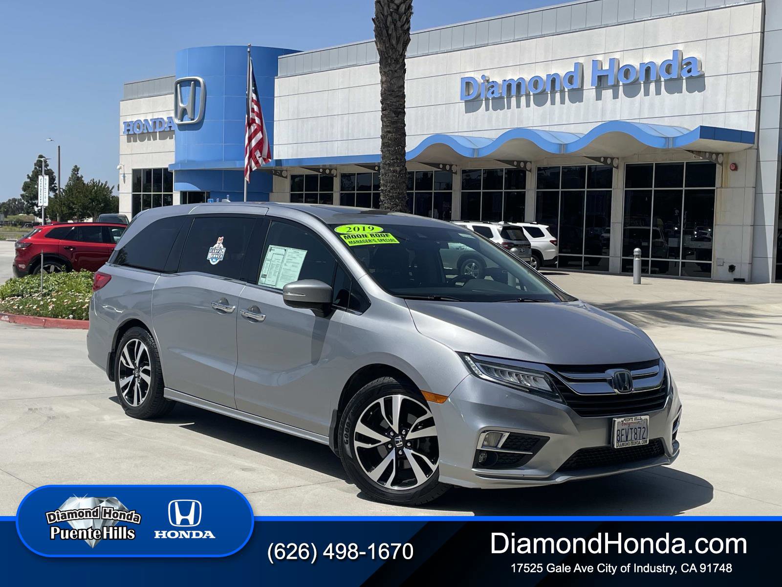 Used 2019 Honda Odyssey Elite