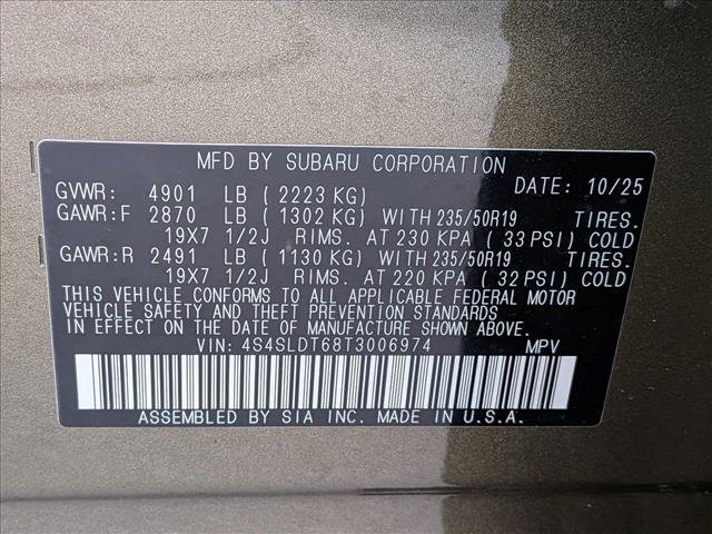 Certified 2026 Subaru Forester Touring AWD/4WD image 25