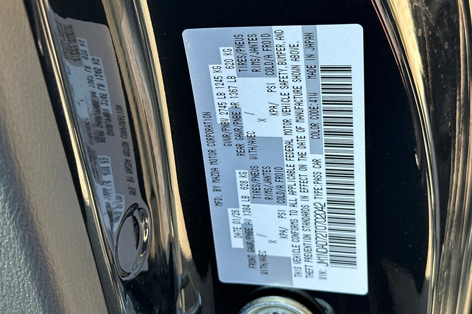 New 2026 MAZDA MX-5 Miata Grand Touring w/ Weather Package image 33