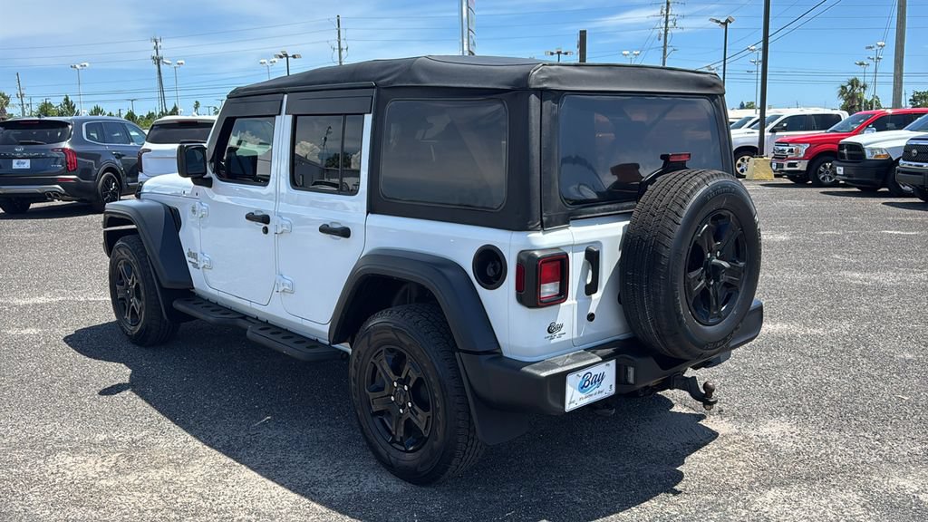 Used 2020 Jeep Wrangler Unlimited Sport S AWD/4WD image 4