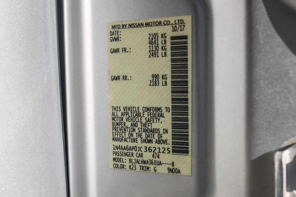 Used 2018 Nissan Maxima Platinum FWD image 29