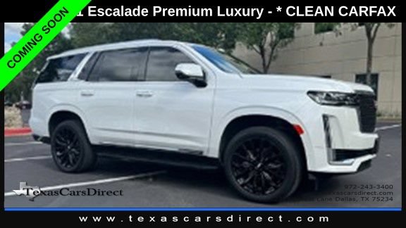 Used 2021 Cadillac Escalade Premium Luxury AWD/4WD image 1