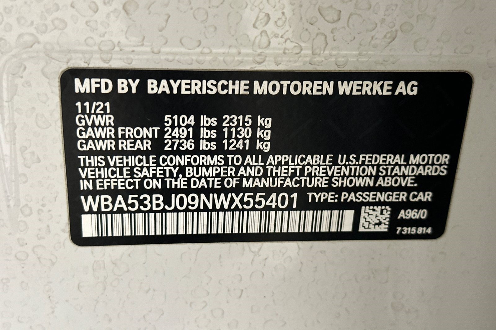 Certified 2022 BMW 540i w/ Convenience Package image 20