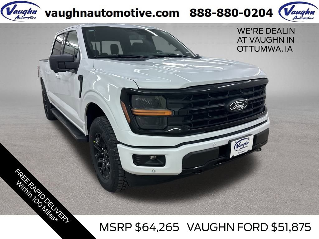 New 2025 Ford F150 XLT w/ Equipment Group 302A MID