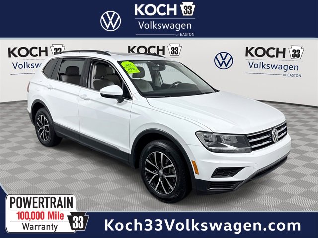 Used 2021 Volkswagen Tiguan SE w/ Panoramic Sunroof Package