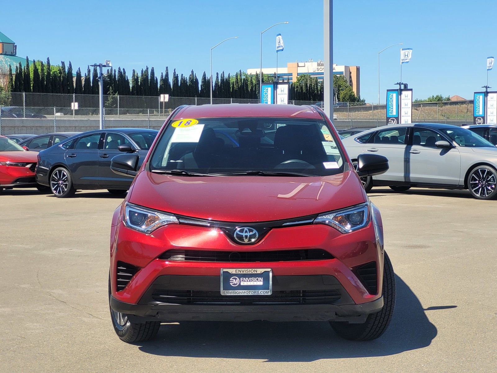 Used 2018 Toyota RAV4 LE w/ All Weather Liner Package AWD/4WD image 2