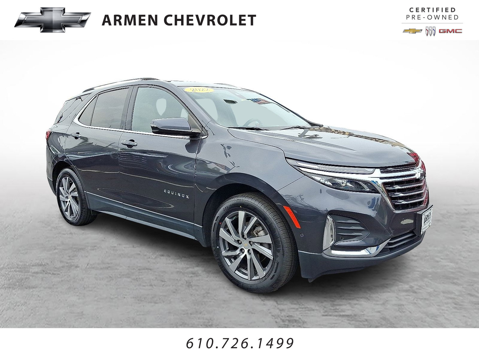 Certified 2022 Chevrolet Equinox Premier