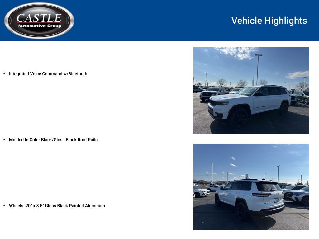 Used 2022 Jeep Grand Cherokee L Limited w/ Black Appearance Package image 12