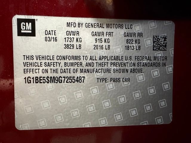 Used 2016 Chevrolet Cruze LT FWD image 25