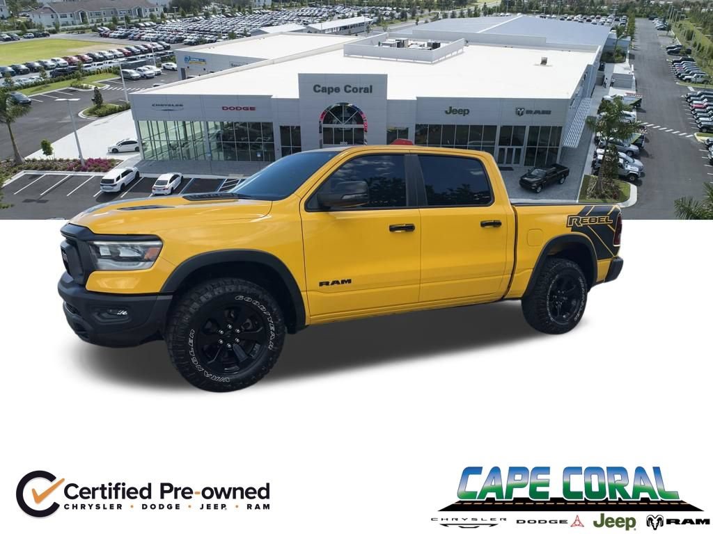 Certified 2023 RAM 1500 Rebel w/ Rebel Level 2 Equipment Group AWD/4WD 360° Tour