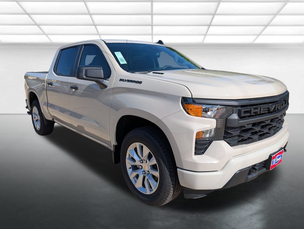 New 2026 Chevrolet Silverado 1500 Custom w/ LPO, Dark Essentials Package RWD image 1