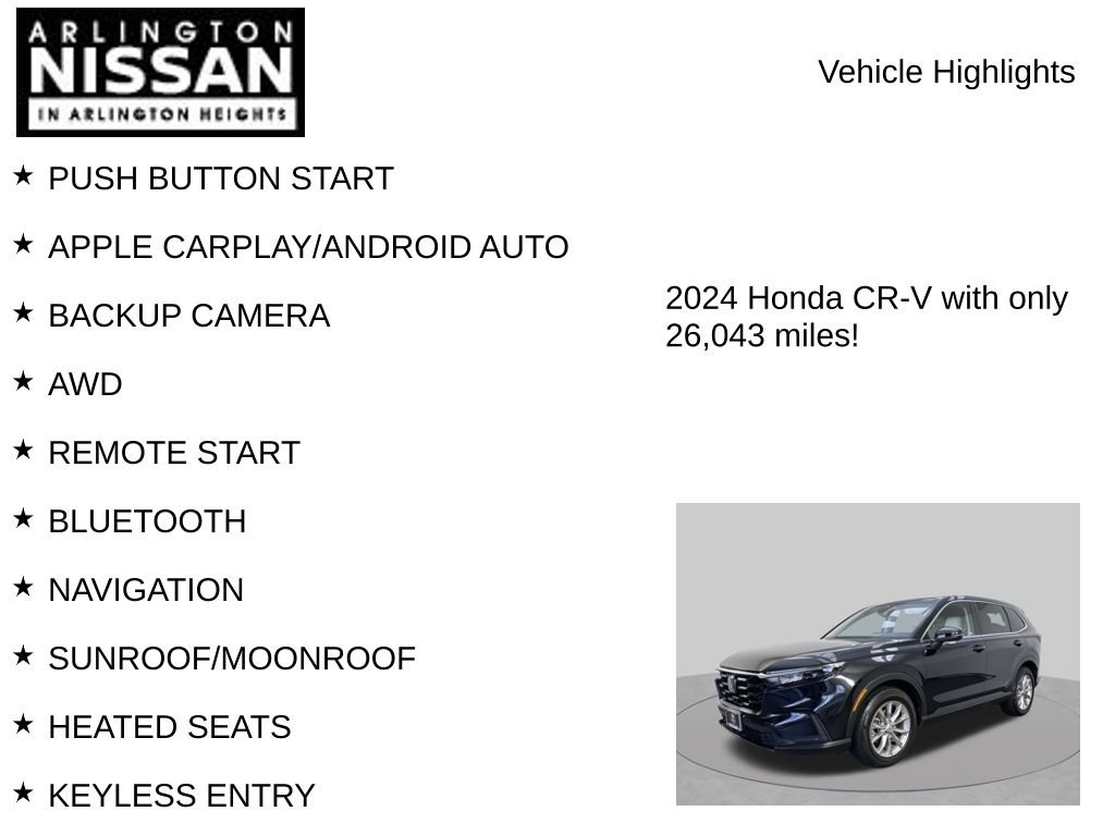 Used 2024 Honda CR-V EX-L image 7