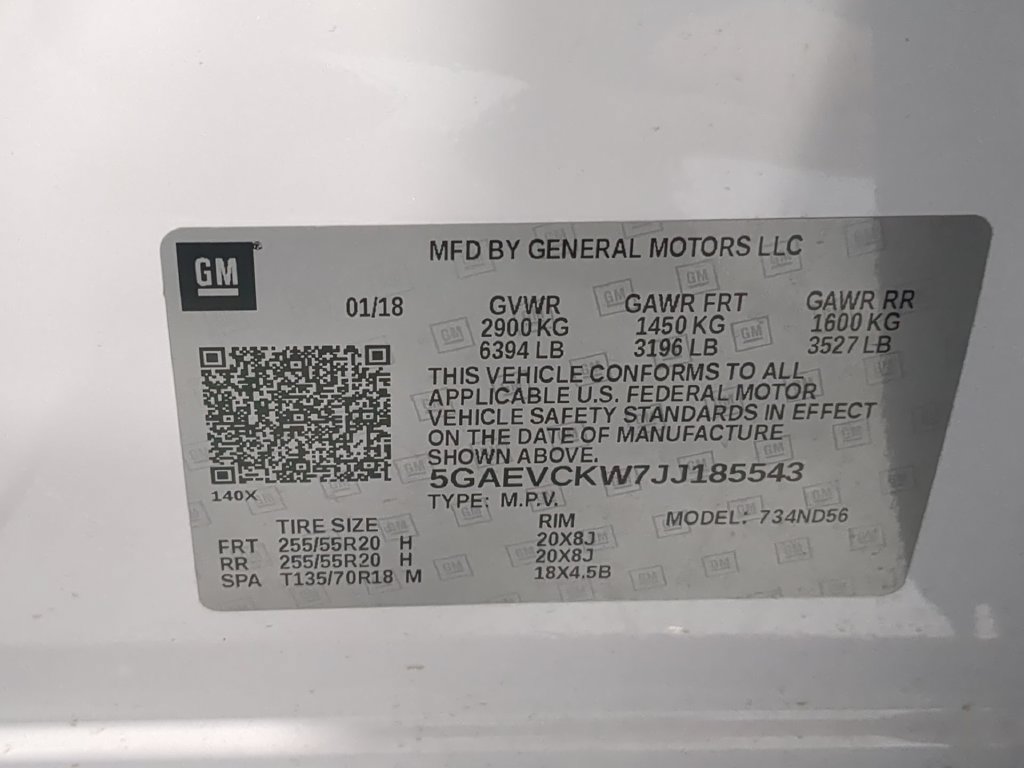 Used 2018 Buick Enclave Avenir w/ Avenir Technology Package AWD/4WD image 32