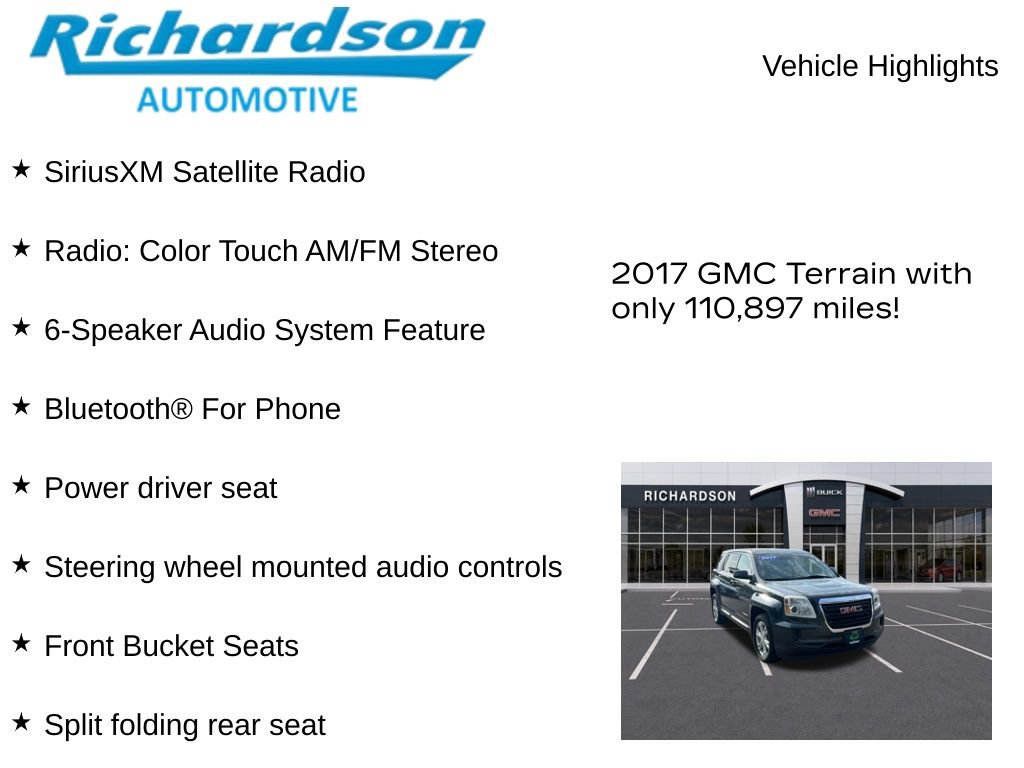 Used 2017 GMC Terrain SLE FWD image 11