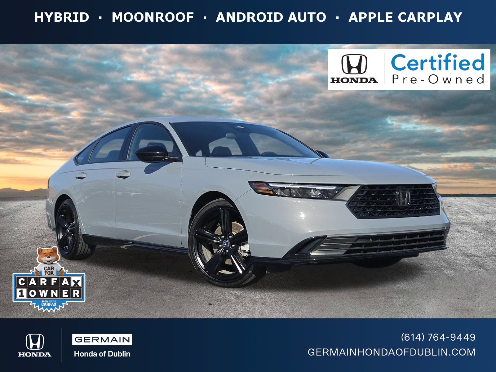 Certified 2023 Honda Accord Sport