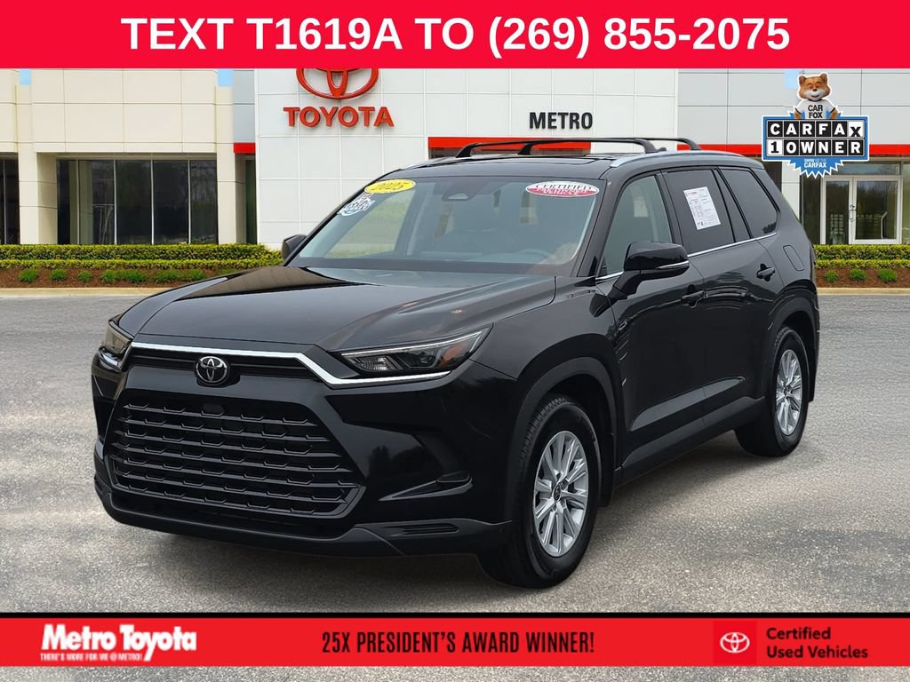 Certified 2025 Toyota Grand Highlander AWD image 1