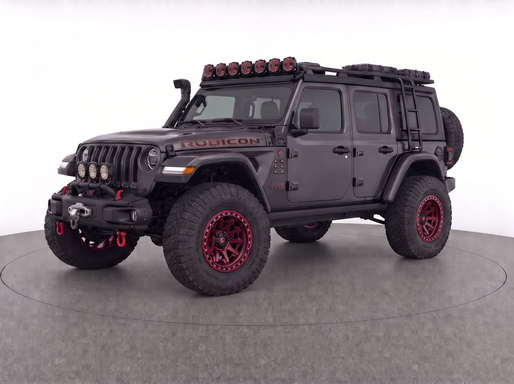 Used 2020 Jeep Wrangler Unlimited Rubicon AWD/4WD image 2