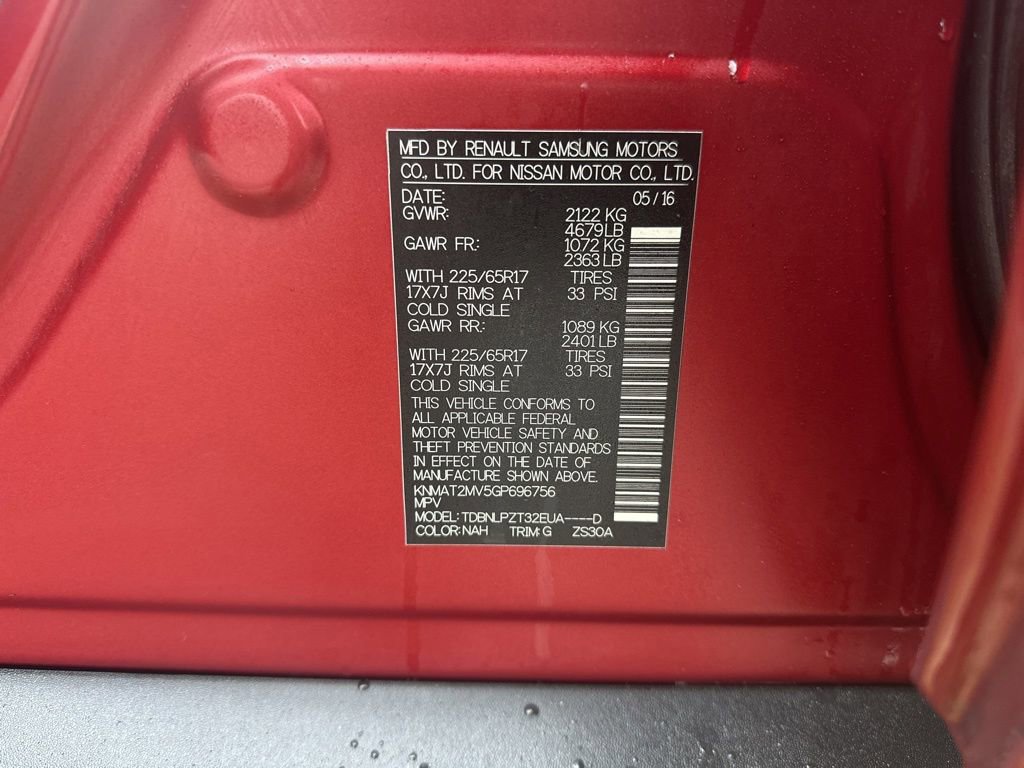 Used 2016 Nissan Rogue S image 29