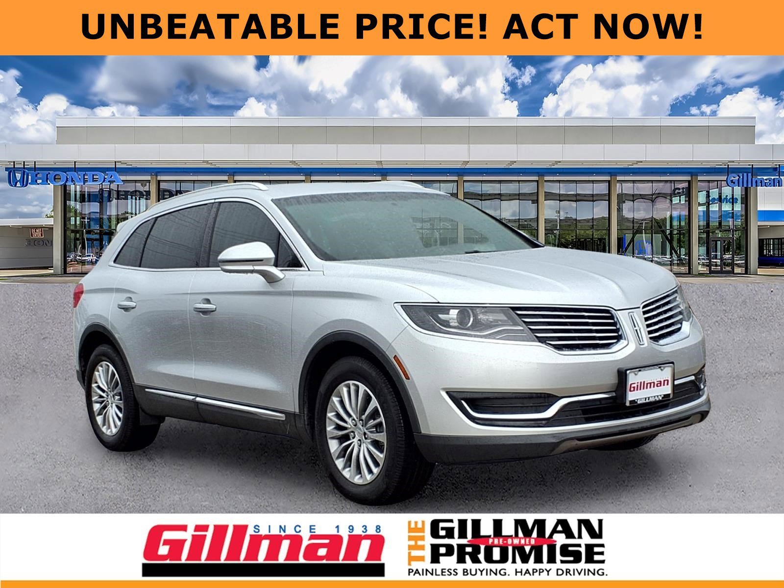 Used 2018 Lincoln MKX Select w/ Select Plus Package image 1